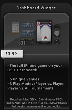BUY Age of Curling as an OS X Dashboard Widget!